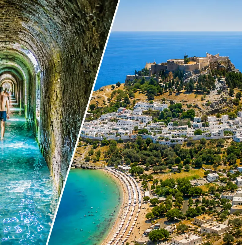 Rodosz: Lindos és Seven Springs buszos városnézési élmény – programajánló Rodosz környékén