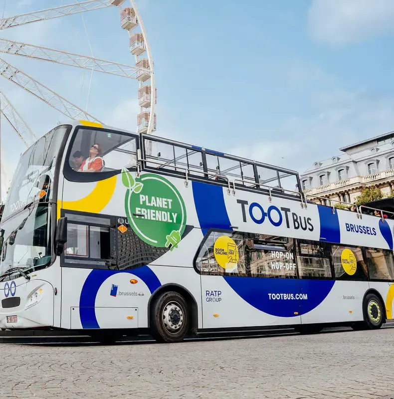 Brüsszel: Hop-On Hop-Off buszos túra – programajánló Brüsszel környékén